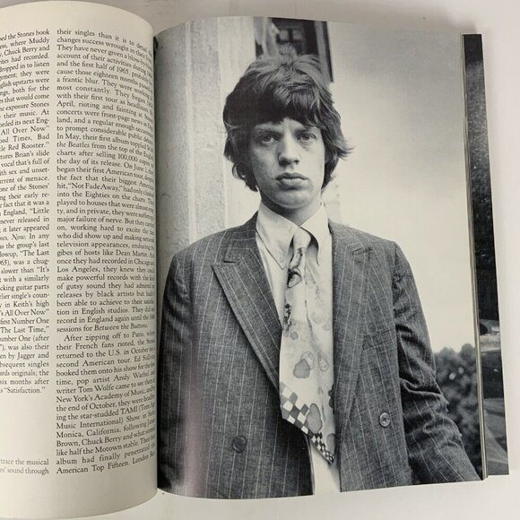 The Rolling Stones Paperback By Robert Palmer Vintage 1983 Rolling Stone Press - Picture 9 of 15